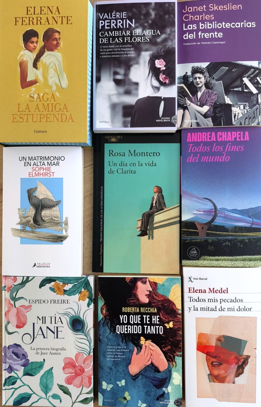 Novelas de escritoras actuales
