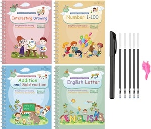 libros actividades mágicos caligrafía