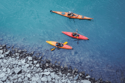 deportes acuáticos en familia