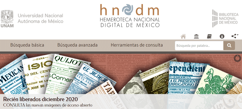 Hemeroteca Nacional Digital De México