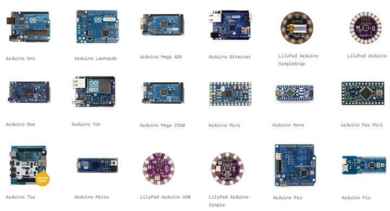Placas arduino