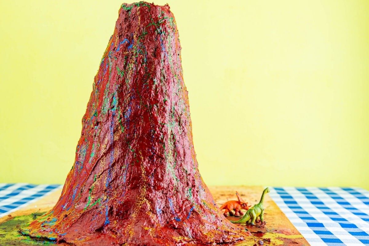 Cómo crear un volcán casero para explicar su funcionamiento cómo hacer un volcán casero