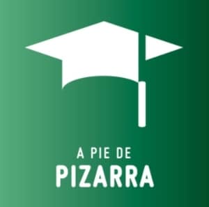 A pie de pizarra