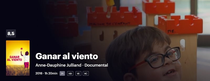 Ganar al viento documentales protagonizados por niños