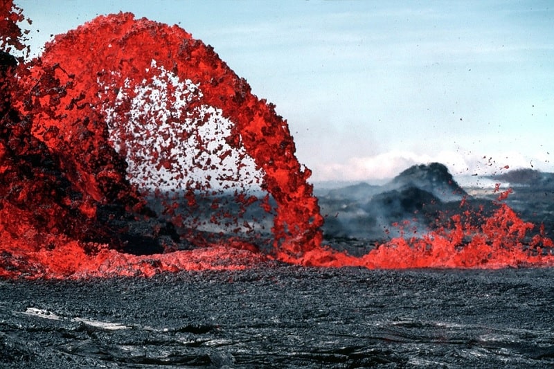 Lava Volcán Casero