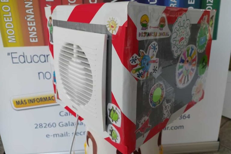 Purificador de aire casero