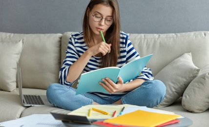 studying online