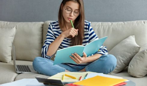 studying online