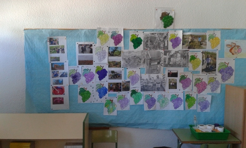 Vendimia en infantil