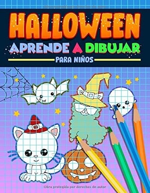 Halloween libros de dibujos: Aprende a dibujar para niños