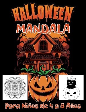 Halloween dibujos Mandala