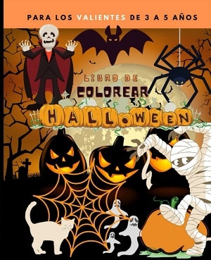 Libro de colorear: Halloween para los más valientes
