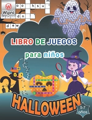 Libro de juegos para niños: Halloween dibujos