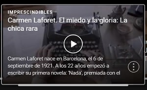 Carmen Laforet Documentales De Escritoras