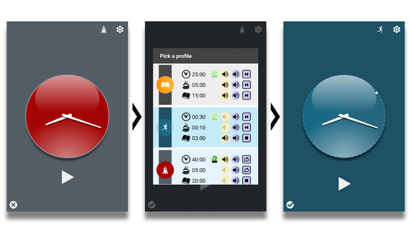 Clockwork Tomato Apps para gestionar el tiempo de estudio