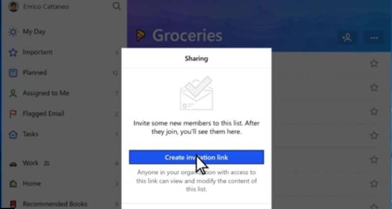 Compartir Listas Microsoft To Do