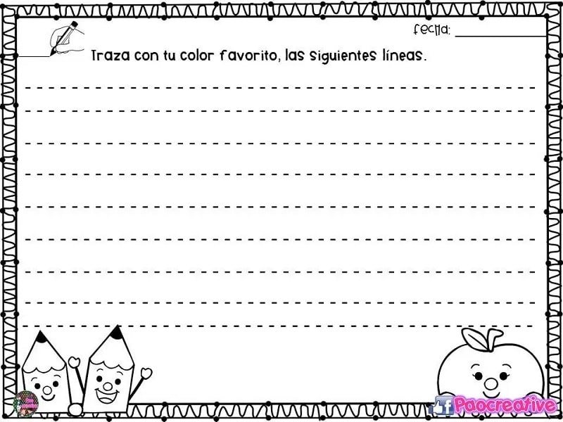Cuaderno de grafomotricidad 