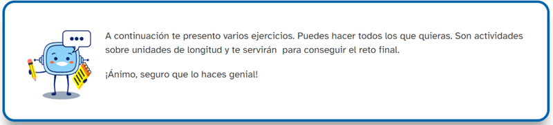 ejercicios longitud