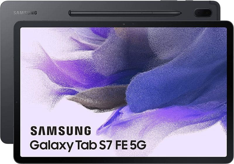 Samsung Galaxy Tab S7 FE + Book Cover Keyboard