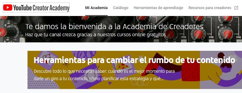 YouTube Creators Academy 