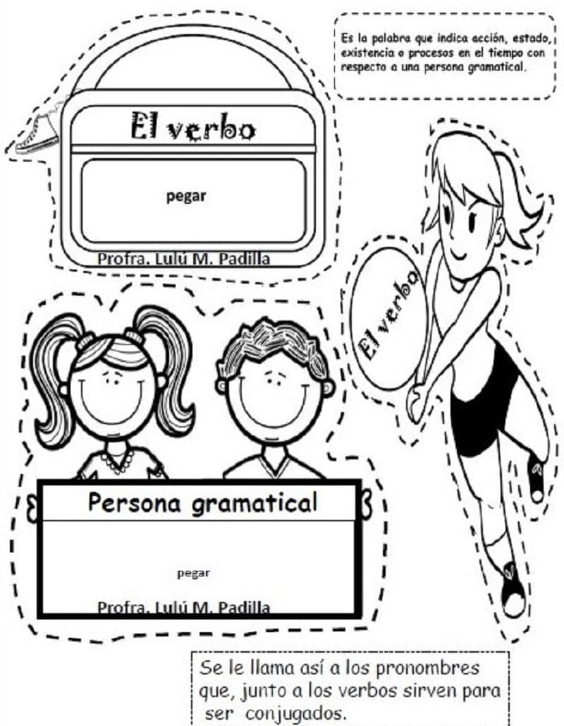 Lapbook el verbo