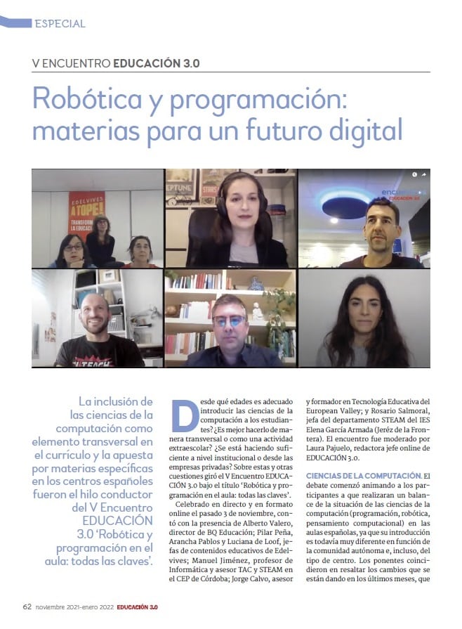 Robótica, programación 