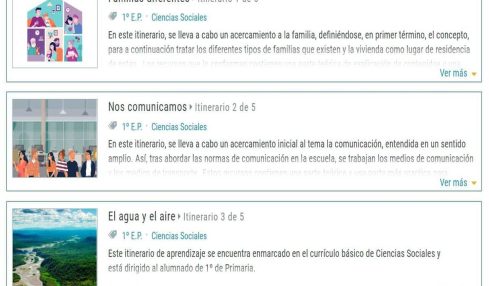 itinerarios didacticos Intef