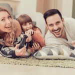 Videojuegos para divertirse en familia.