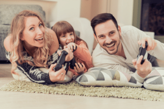 Videojuegos para divertirse en familia.