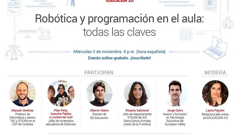 Robótica Y Programación En El Aula V Encuentro Educación 3.0