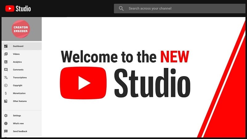 Youtube Studio 