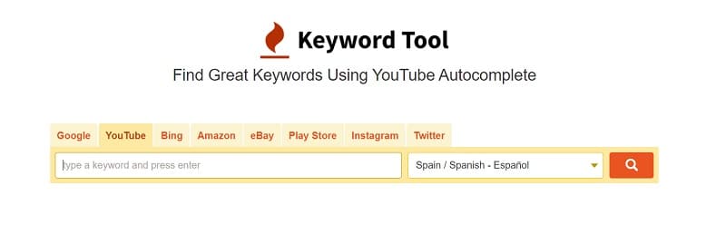 Youtube Keyword Tool