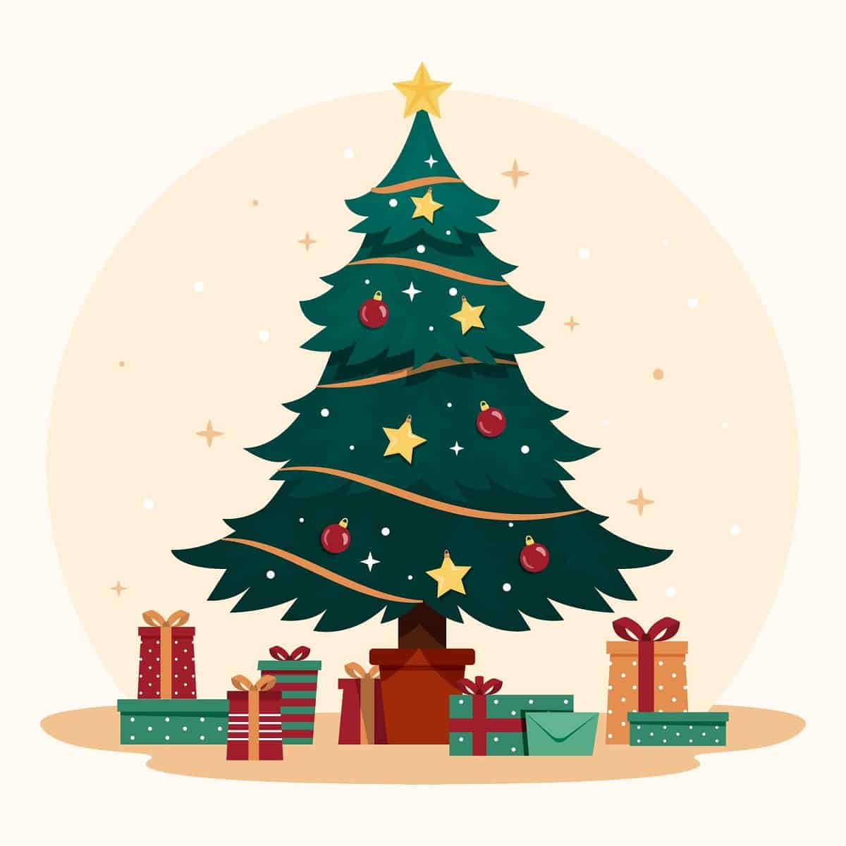 árboles de Navidad caseros