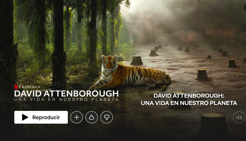 David Attenborough: A life on our planet documentales de Netflix