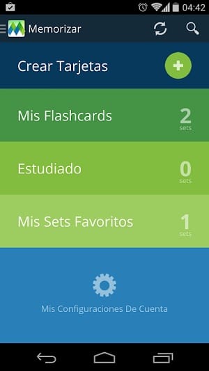 Memorizar herramientas para crear flashcards 