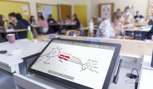 monitores interactivos wacom