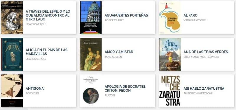 Web para descargar libros Alibrate.