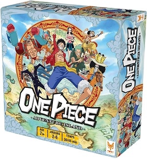 One Piece: Aventure Island juegos de mesa inspirados en animes 