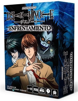 Death Note Enfrentamiento juegos de mesa inspirados en animes 