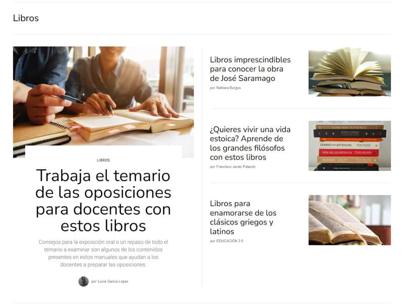 categoría libros EDUCACIÓN 3.0