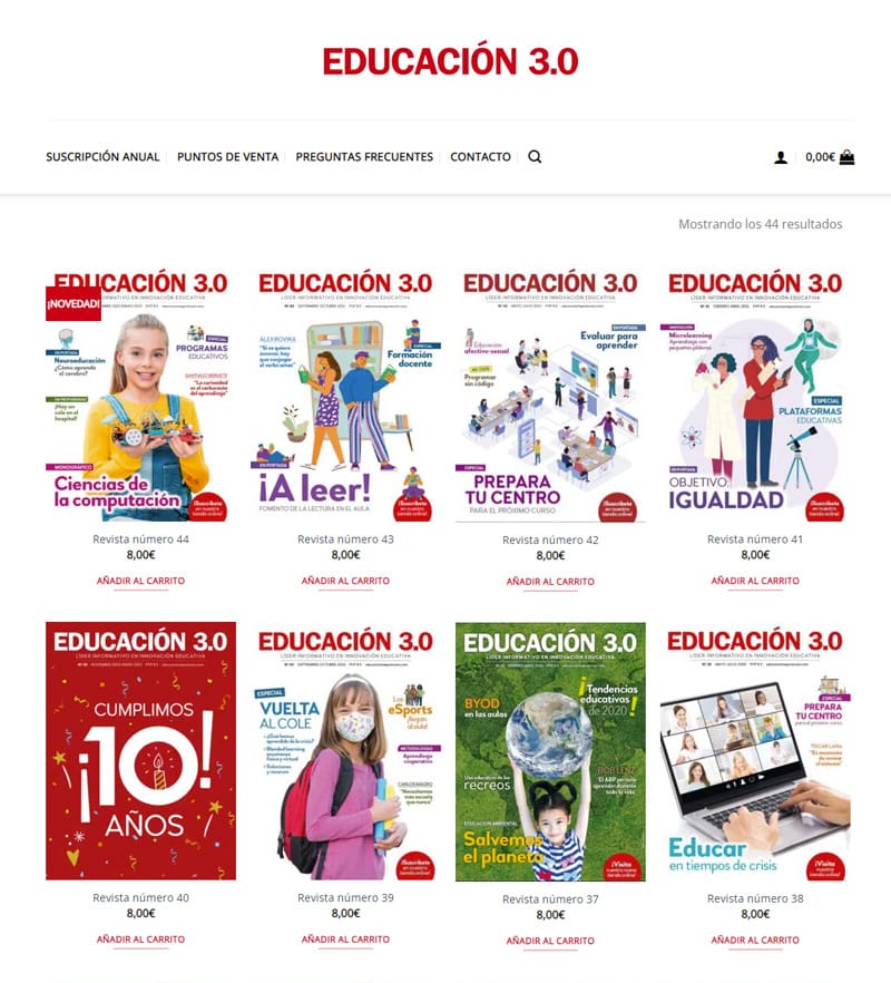 Tienda Educación 3.0