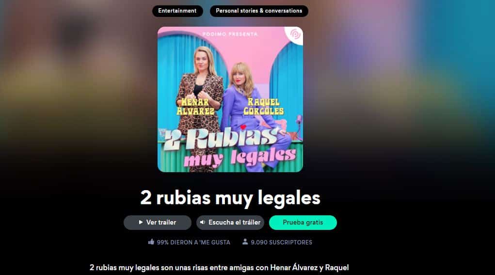 Dos rubias muy legales