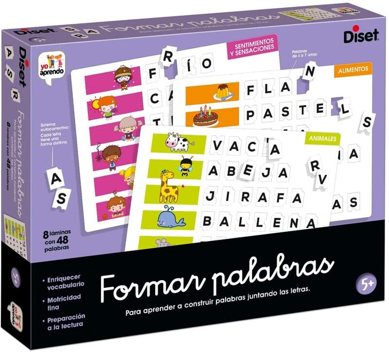 Juego para formar palabras