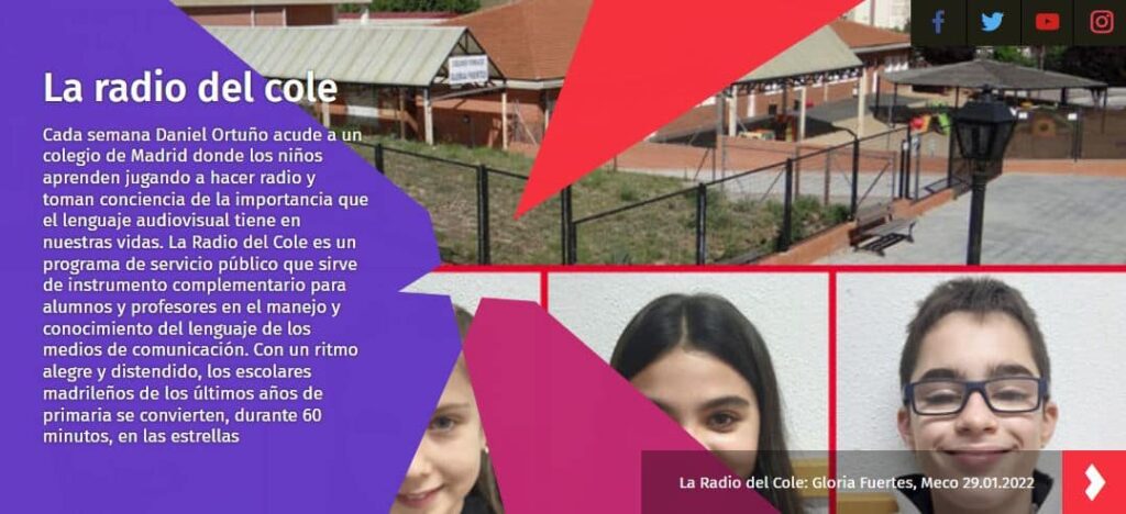 La radio del cole