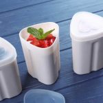 vasos de yogur