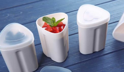 vasos de yogur
