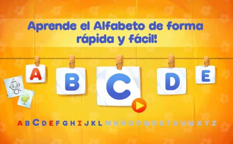 Alfabeto para niños: aprender letras abecedario