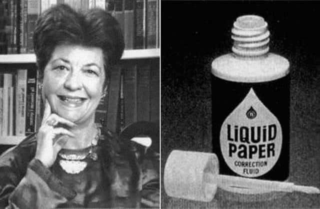 Bette Nesmith y el tippex