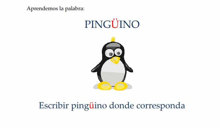 Diéresis Con Pingüino