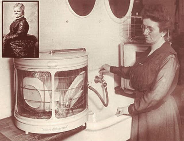 Josephine Cochrane y el lavavajillas.